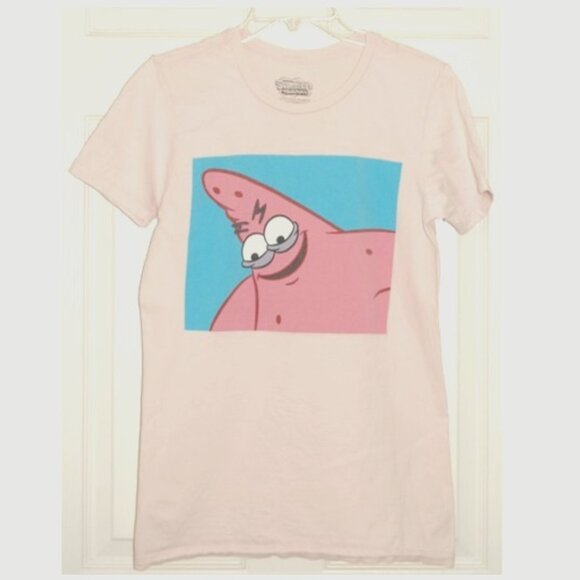 Nickelodeon Tops - Nickelodeon SpongeBob SquarePants 2019, Women S Pink Graphic Tee
